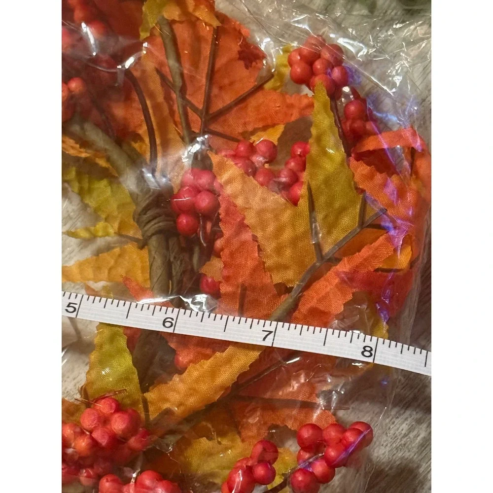 Seasonal Mini Wreath Bundle‎ Halloween Spider Autumn Maple Christmas Berry 8in